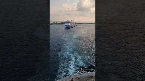 Wonder of The Seas Leaving CocoCay & Odyssey of The Seas! - Part 7