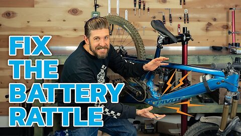 How to Fix Battery Rattle eMTB - Pivot Shuttle LT Rattle #mtb #emtb