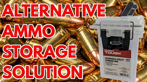 Hyper Tough Storage Utility Box | Alternative and Creative Ammo Storage Solution