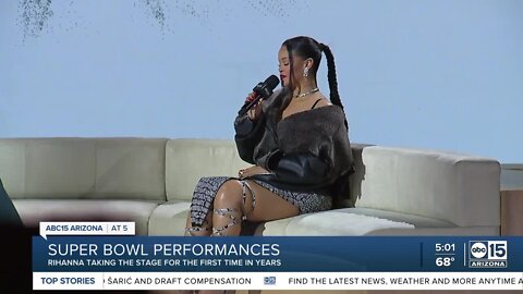 Rihanna speaks ahead of first live performance in years — the Super Bowl halftime show