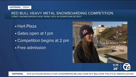 Red Bull Heavy Metal Snowboarding Event