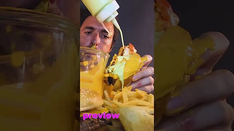 Mcdonald's ASMR Mukbang Preview ! #shorts