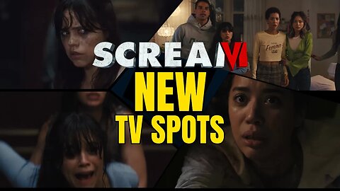 2 New TV Spots For Scream 6 Released - Loads Of New Scenes!!