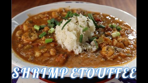 Shrimp Etouffee Dark Roux Ep.244 #cajunrnewbbq #cajun