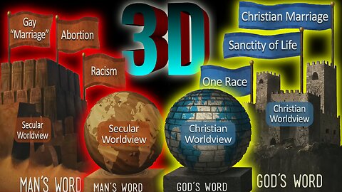 How we devolved to "pride month" - Ken Ham - Battle of worldviews - 3D