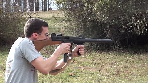 UZI SMG in 9mm w/ Suppressor Full Auto