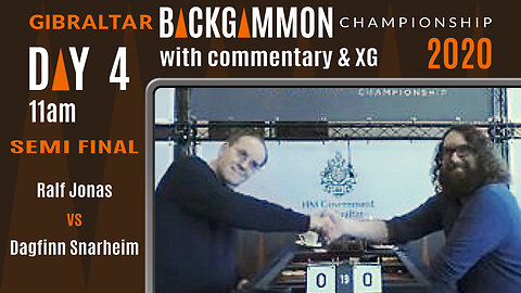 Gibraltar 2020 - Ralf Jonas vs Dagfinn Snarheim - SemiFinal 19pt + Commentary & XG