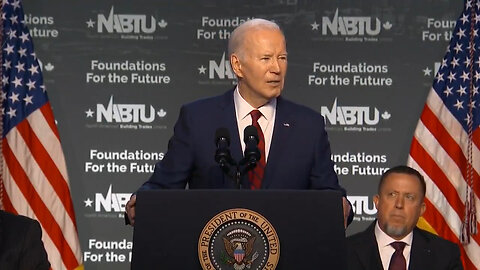 Biden Goes Full Ron Burgundy (Again) And Reads Everything On The Teleprompter