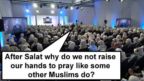 After Salat why do we not raise our hands to pray like some other Muslims do?