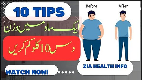 10 Proven Tips to Lose Weight Easily | Lose Weight Fast: Easy and Effective Methods @ZiaHealthInfo