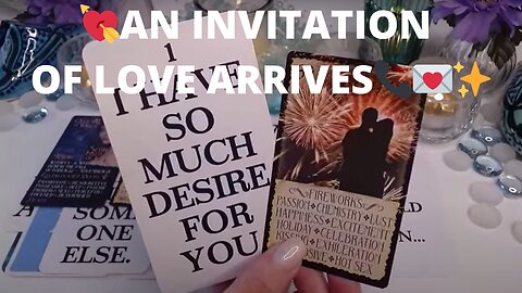 💘AN INVITATION OF LOVE ARRIVES📞💌✨LOVING & ROMANTIC🪄💘COLLECTIVE LOVE TAROT READING ✨