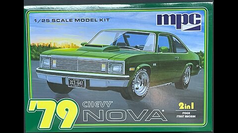 The 1979 Chevy Nova MPC model kit review