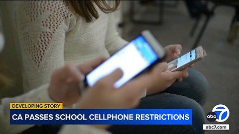 CA passes bill requiring schools to devise plan to ban or limit phones