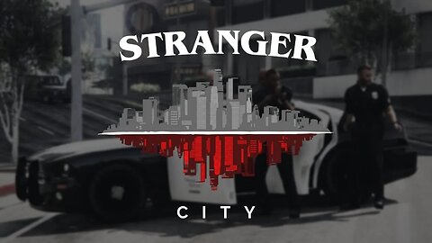 A CIDADE mais IMERSIVA do GTA ROLEPLAY - STRANGER CITY - HARD RP com NPC'S