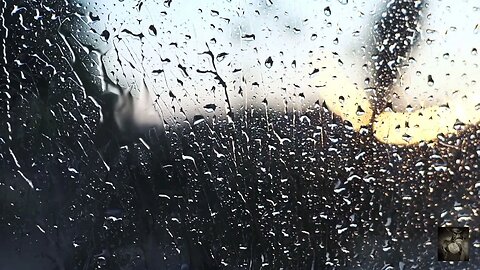 Raining On Window with Traffic. #whitenoise Sounds that can help with relaxing and more. #ASMR