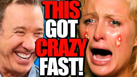 Tim Allen Just DESTROYED Disney, Actress Has HILARIOUS MELTDOWN in RESPONSE!