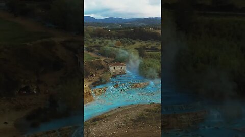 Saturnia hot springs