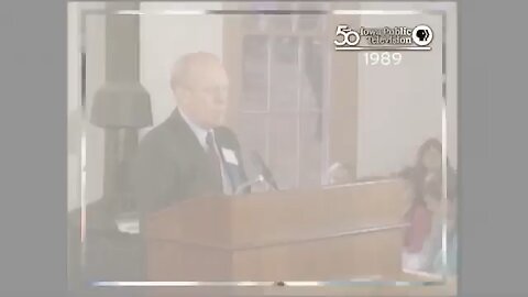 Gerald Ford gives a remarkably candid answer to a kid's question about how America will get a femal