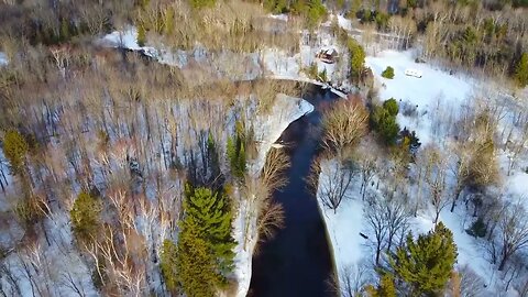 Germfask, Michigan. A River runs through it.