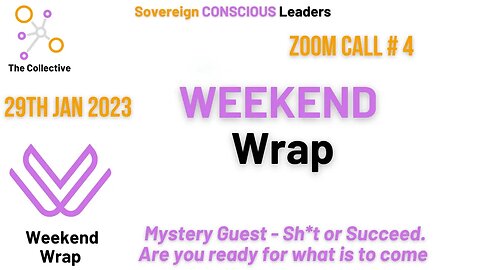 4. Weekend Wrap - SHIT or SUCCEED - Are you READY for what is to come?