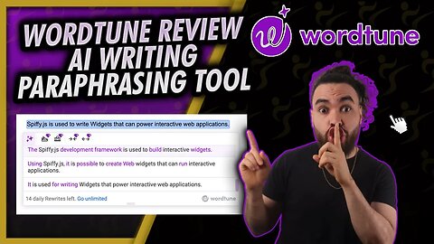 WordTune AI Rewriter Review ✍ Expand, Shorten, & Paraphrase Your Writing To Get More Done Faster