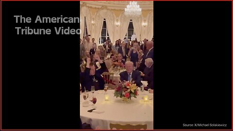 WATCH: Barron, Donald, and Melania Trump Sing “YMCA” Together at Mar-a-Lago Thanksgiving