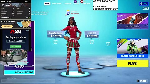 Arena Mode event [info : cutt.ly/f3bFyPD | My Page : repeat.gg/i/ajaxkmr ] #fortnite #battleroya…