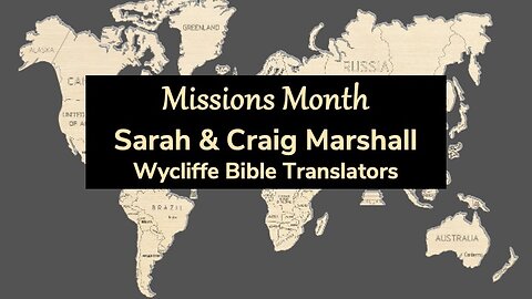 Missions Month - Indonesia and Costa Mesa