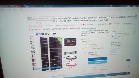 Recharging Rechargeable Batteries With Solar.