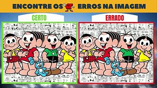 JOGO DOS 7 ERROS ESPECIAL QUADRINHOS