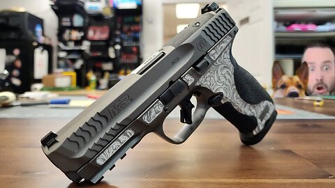 Laser Engraved My M&P9 M2.0 Metal lower | @SmithAndWessonInc