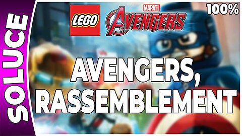 LEGO : Marvel's Avengers - AVENGERS, RASSEMBLEMENT - 100 % Minikits, Perso, Brique rouge, Stan Lee