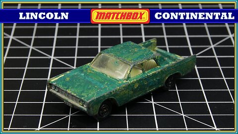 Matchbox #31C Lincoln Continental - Restoration