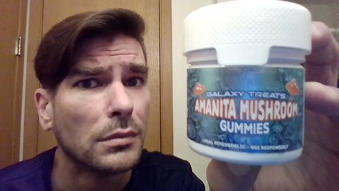 Eating a WHOLE Jar of AMANITA Mushroom Gummies! (Galaxy Treats)