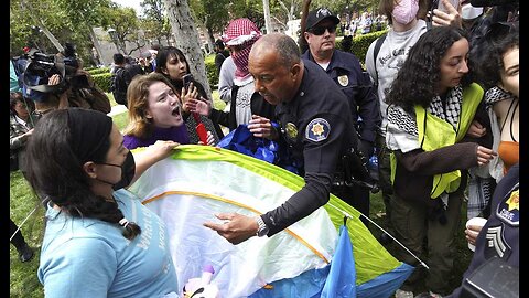 UCLA Cancels Classes After Violence Erupts at Pro-Hamas Encampment Overnight