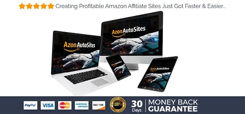 Azon AutoSites Review - Create Self-Ranking Amazon Affiliate Sites In 60 Secounds