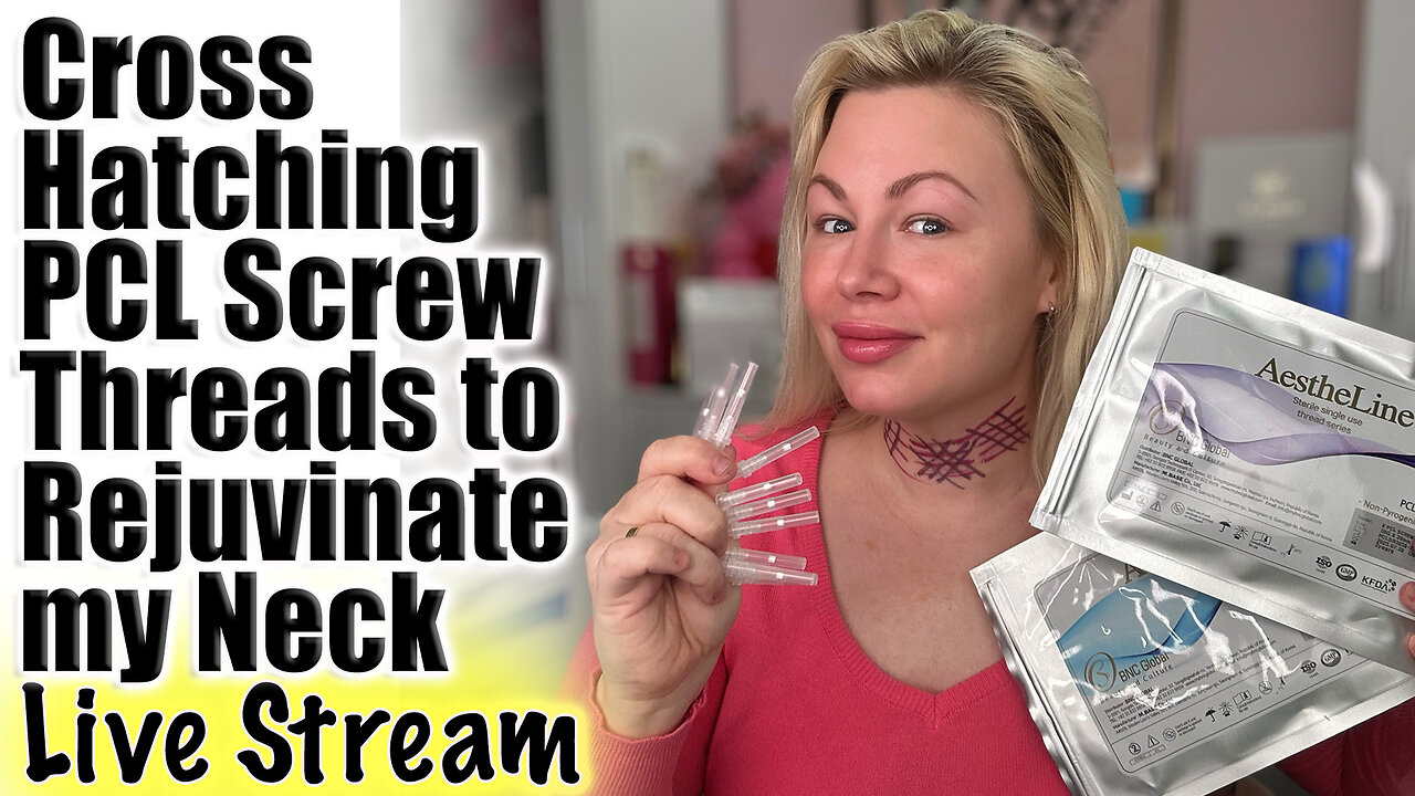 LIve Cross Hatching PCL Screw Threads to Rejuvenate my Neck, AceCosm ...