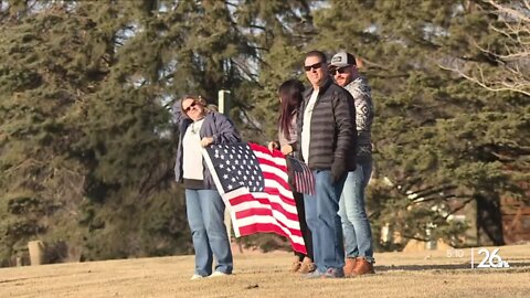 Community statewide shows support for Milwaukee Police Officer Peter Jerving at funeral