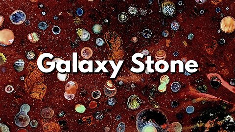 Polishing GALAXY STONE Slabs On Flat Lap | A Lapidary Adventure