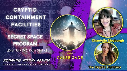 CRYPTID CONTAINMENT FACILITIES & SECRET SPACE PROGAMS with JESSICA JONES & CALEB JADE