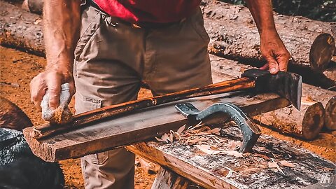 I Restored A Vintage Timber Framing Tool!