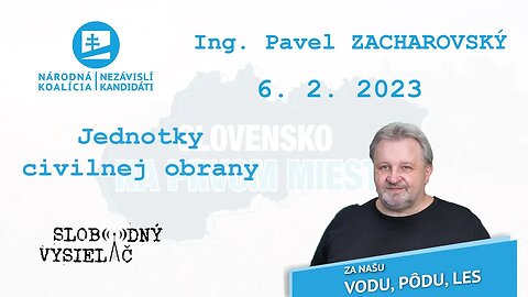 Jednotky civilnej obrany | Ing. Pavel Zacharovský v rádiu Slobodný Vysielač.