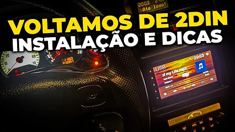 Chevrolet Astra - O 2 DIN VOLTOU PRO CARRO!