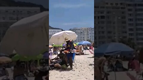 🇧🇷 Copacabana Beach, Rio de Janeiro #shorts