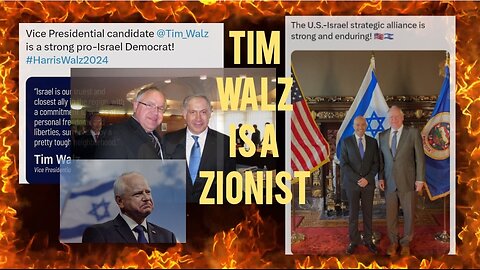 Tim Walz has a LONG record supporting Israeli APARTHEID and GENOCIDE