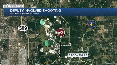 Deputy-involved shooting under investigation in Brooksville