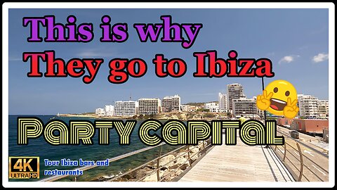 walking tour portmany ibiza port bars clubs restaurants in may