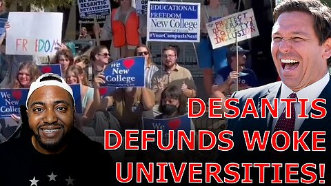 WOKE Student PROTEST ERUPT Over Ron DeSantis DEFUNDING Diversity And Inclusion In Universities!