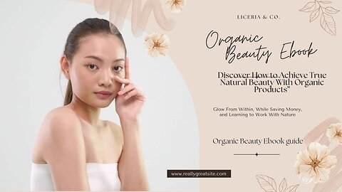 Organic Beauty EBooks