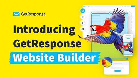 Introducing GetResponse's AI-Driven Website Builder | Create your Website for FREE